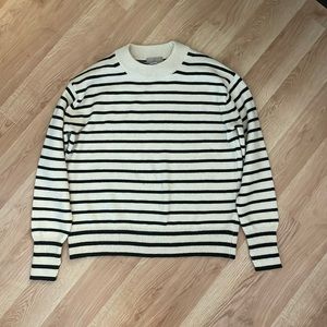 Worn once H&M Striped Sweater | Size Large (not oversized)